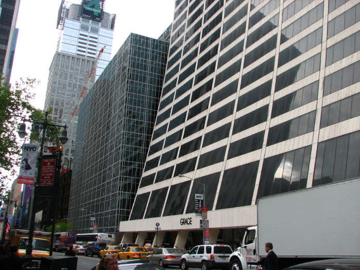 Grace building on New York's 42 Street