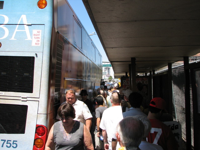 Las Vegas Bus queue
